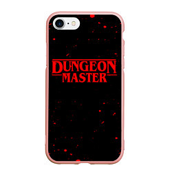 Чехол iPhone 7/8 матовый DUNGEON MASTER BLOOD ГАЧИМУЧИ, цвет: 3D-светло-розовый