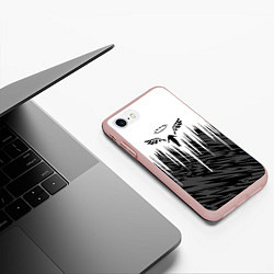 Чехол iPhone 7/8 матовый Tokyo Revengers: Valhalla, цвет: 3D-светло-розовый — фото 2