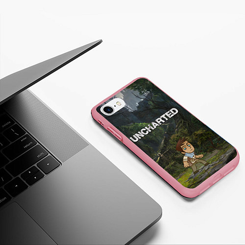 Чехол iPhone 7/8 матовый Uncharted На картах не значится / 3D-Баблгам – фото 3