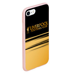 Чехол iPhone 7/8 матовый Ливерпуль Футбольный клуб, цвет: 3D-светло-розовый — фото 2