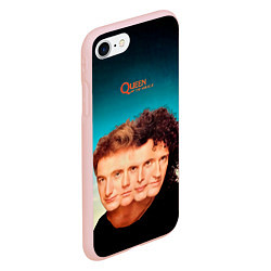 Чехол iPhone 7/8 матовый Queen - The Miracle, цвет: 3D-светло-розовый — фото 2