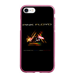 Чехол iPhone 7/8 матовый Live at the Empire Pool - Pink Floyd, цвет: 3D-малиновый