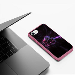 Чехол iPhone 7/8 матовый Shambler Darkest Dungeon, цвет: 3D-малиновый — фото 2