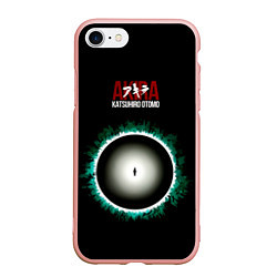 Чехол iPhone 7/8 матовый Akira - Katsuhiro Otomo, цвет: 3D-светло-розовый