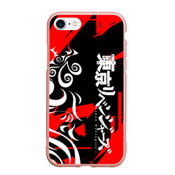 Чехол iPhone 7/8 матовый TOKYO REVENGERS ТОСВА RED VER