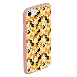 Чехол iPhone 7/8 матовый Зайчата, цвет: 3D-баблгам — фото 2