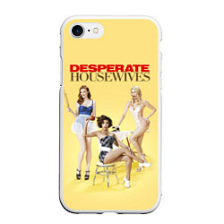 Чехол iPhone 7/8 матовый Desperate Housewives - sexy, цвет: 3D-белый