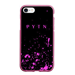 Чехол iPhone 7/8 матовый Тик ток пэйтон Payton Moormeier, цвет: 3D-малиновый