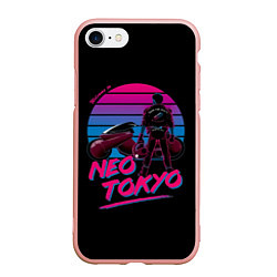 Чехол iPhone 7/8 матовый Welkome to NEO TOKYO Akira, цвет: 3D-светло-розовый