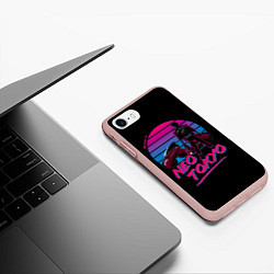 Чехол iPhone 7/8 матовый Welkome to NEO TOKYO Akira, цвет: 3D-светло-розовый — фото 2