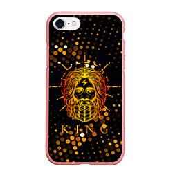 Чехол iPhone 7/8 матовый King God, цвет: 3D-баблгам