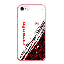 Чехол iPhone 7/8 матовый Citroen ситроен, цвет: 3D-баблгам
