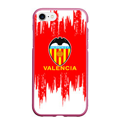 Чехол iPhone 7/8 матовый Valencia валенсия sport, цвет: 3D-малиновый