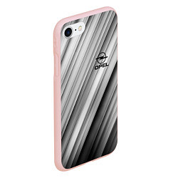 Чехол iPhone 7/8 матовый OPEL опель, цвет: 3D-светло-розовый — фото 2