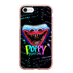 Чехол iPhone 7/8 матовый POPPY PLAYTIME HAGGY WAGGY - ПОППИ ПЛЕЙТАЙМ краска, цвет: 3D-светло-розовый