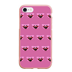 Чехол iPhone 7/8 матовый Киси Миси спасла нас, цвет: 3D-светло-розовый