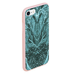 Чехол iPhone 7/8 матовый Абстрактная геометрическая графика ,цвет морской в, цвет: 3D-светло-розовый — фото 2