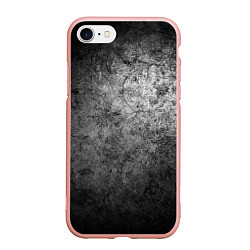 Чехол iPhone 7/8 матовый Потертая текстура, цвет: 3D-светло-розовый