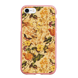Чехол iPhone 7/8 матовый Цветы Летний Закат, цвет: 3D-баблгам