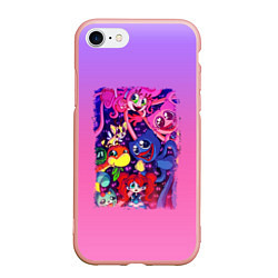 Чехол iPhone 7/8 матовый POPPY PLAYTIME 2 - ПОППИ ПЛЕЙТАЙМ 2, цвет: 3D-светло-розовый