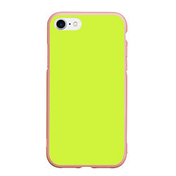 Чехол iPhone 7/8 матовый Зеленый неон из фильма Барби, цвет: 3D-светло-розовый