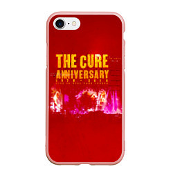 Чехол iPhone 7/8 матовый Anniversary: 1978 - 2018 Live In Hyde Park London, цвет: 3D-светло-розовый