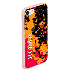 Чехол iPhone 7/8 матовый Roma Краска, цвет: 3D-светло-розовый — фото 2