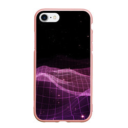 Чехол iPhone 7/8 матовый Retro wave night