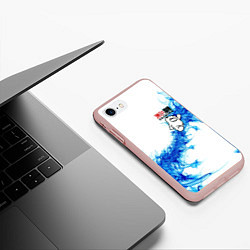 Чехол iPhone 7/8 матовый Jdm style - Japan, цвет: 3D-светло-розовый — фото 2