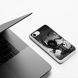 Чехол iPhone 7/8 матовый Attack Mikasa Ackerman, цвет: 3D-белый — фото 2