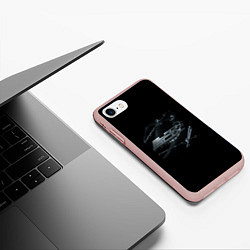 Чехол iPhone 7/8 матовый Jeembo - Black box, цвет: 3D-светло-розовый — фото 2