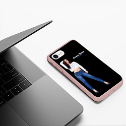 Чехол iPhone 7/8 матовый Blackpink Magnificent Jisoo, цвет: 3D-светло-розовый — фото 2