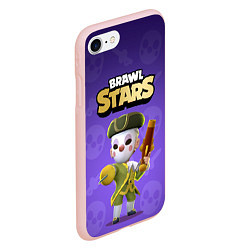 Чехол iPhone 7/8 матовый Barqley Brawl stars, цвет: 3D-светло-розовый — фото 2