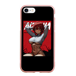 Чехол iPhone 7/8 матовый Tomo Aizawa - Sexy, цвет: 3D-светло-розовый