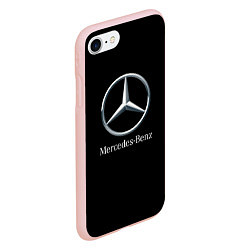 Чехол iPhone 7/8 матовый Mercedes-benz sport auto, цвет: 3D-светло-розовый — фото 2