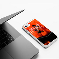 Чехол iPhone 7/8 матовый Не паникуй, цвет: 3D-белый — фото 2