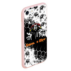 Чехол iPhone 7/8 матовый Русский рок - Король и шут, цвет: 3D-светло-розовый — фото 2