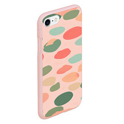 Чехол iPhone 7/8 матовый Шут гороховый, цвет: 3D-светло-розовый — фото 2