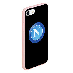 Чехол iPhone 7/8 матовый Наполи фк спорт, цвет: 3D-светло-розовый — фото 2