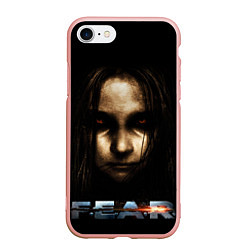 Чехол iPhone 7/8 матовый FEAR - Alma, цвет: 3D-светло-розовый
