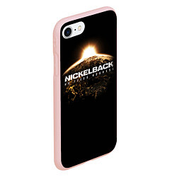 Чехол iPhone 7/8 матовый Nickelback: No fixed address, цвет: 3D-светло-розовый — фото 2