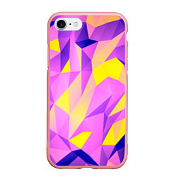 Чехол iPhone 7/8 матовый Texture, цвет: 3D-баблгам