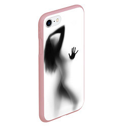Чехол iPhone 7/8 матовый Силуэт 2, цвет: 3D-баблгам — фото 2