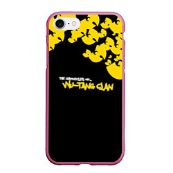 Чехол iPhone 7/8 матовый Wu-Tang clan: The chronicles, цвет: 3D-малиновый