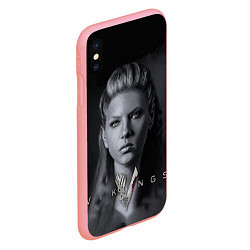 Чехол iPhone XS Max матовый Vikings: Ladgerda, цвет: 3D-баблгам — фото 2
