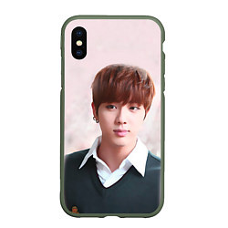 Чехол iPhone XS Max матовый Kim SeokJin