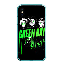Чехол iPhone XS Max матовый Green Day: Acid eyes