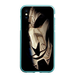 Чехол iPhone XS Max матовый League Of Legends jhin, цвет: 3D-мятный