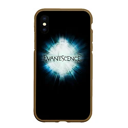 Чехол iPhone XS Max матовый Evanescence Explode