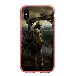 Чехол iPhone XS Max матовый STALKER: Call of Pripyat, цвет: 3D-баблгам